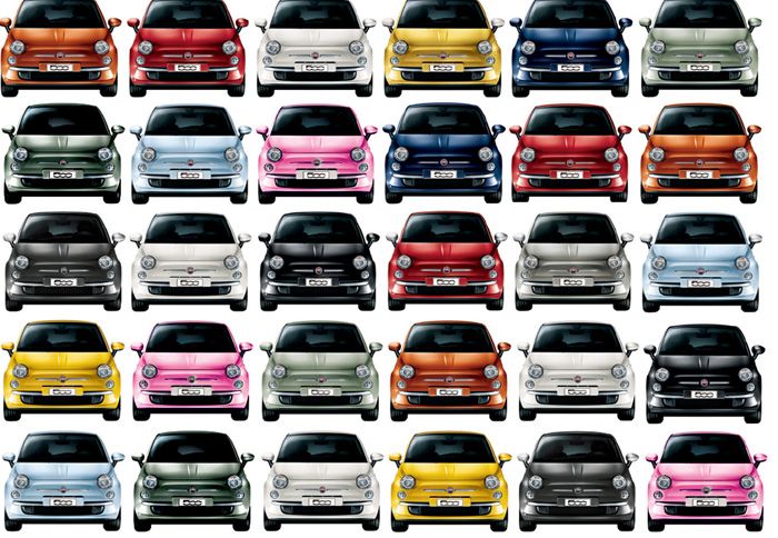 Ένα εκατομμύριο 500αράκια από το 2007, όταν αναβίωσε το ιστορικό μοντέλο της Fiat.